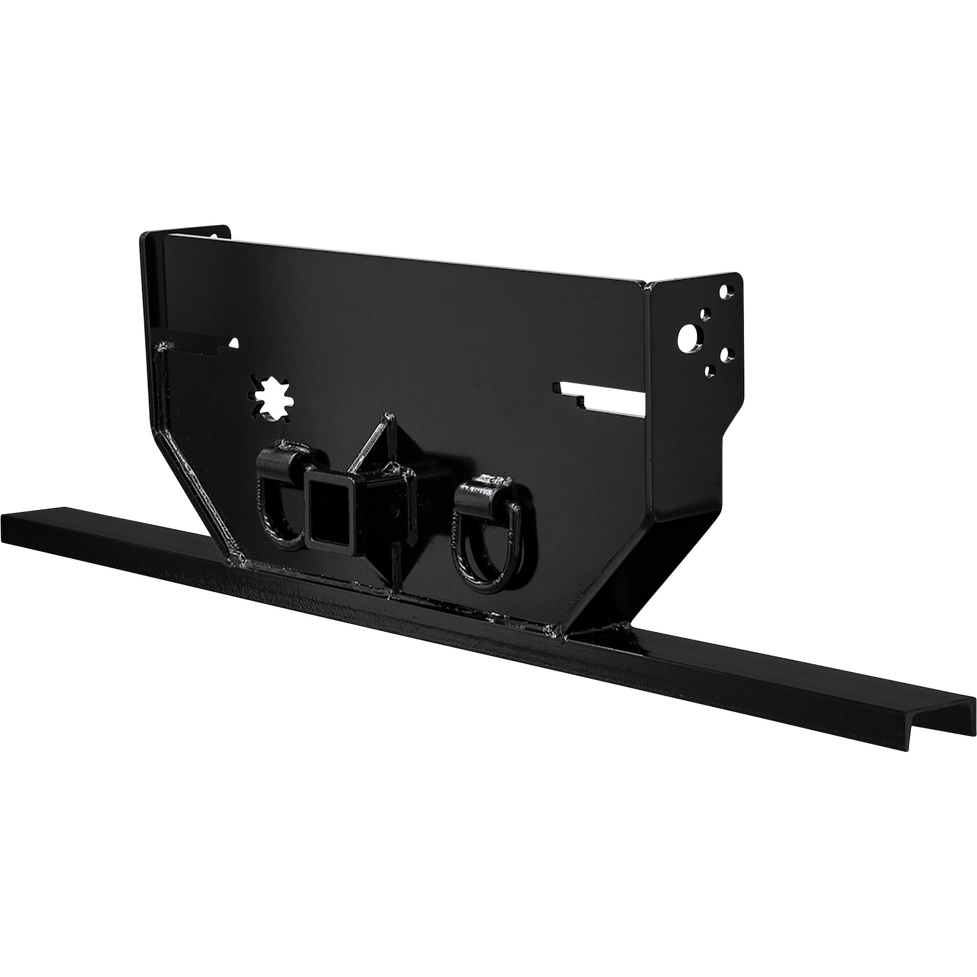Buyers Products, 2-1/2in. Receiver Tube Hitch Plate with Bottom ICC Channel, Capacity 20000 lb, Model# 1809061A